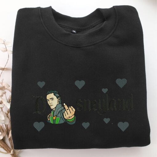 Loki Half Disneyland Embroidery, Disneyland Embroidered Sweatshirt, Movie Disney Inspired, Best Gifts Idea For Him Her - Image 5