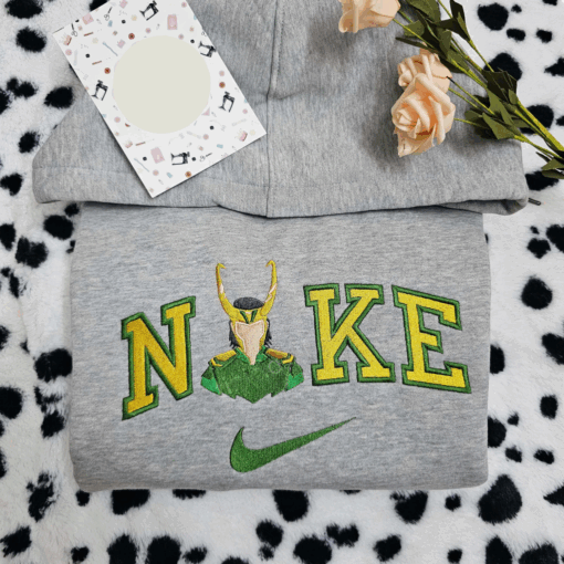 Loki Marvel Movie Characters Embroidered Shirt, Best Gift For Fans