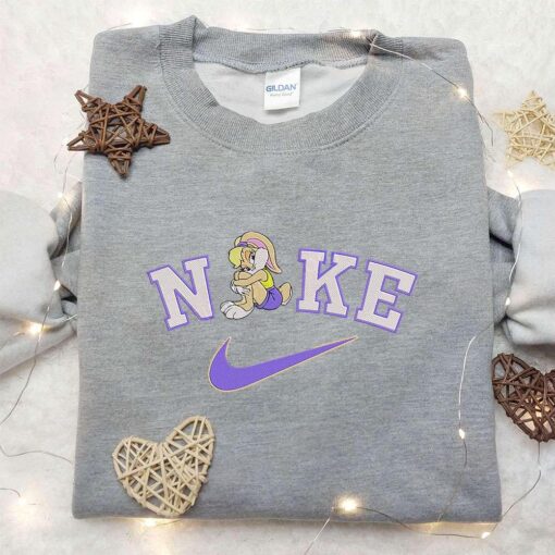Lola Bunny x Nike Embroidered Hoodie The Looney Tunes Embroidered Shirt Nike Inspired Embroidered Shirt