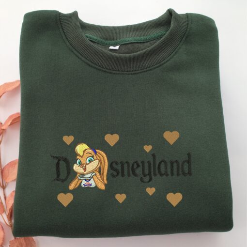 Lola Half Disneyland Embroidery, Disneyland Embroidered Sweatshirt, Movie Disney Inspired, Best Gifts Idea For Him Her - Image 3