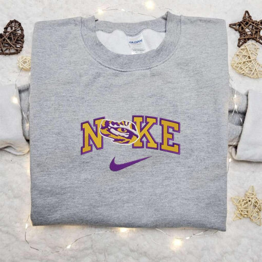 LSU Tigers NCAA Sports Embroidered Shirt, Best Gift For Fans