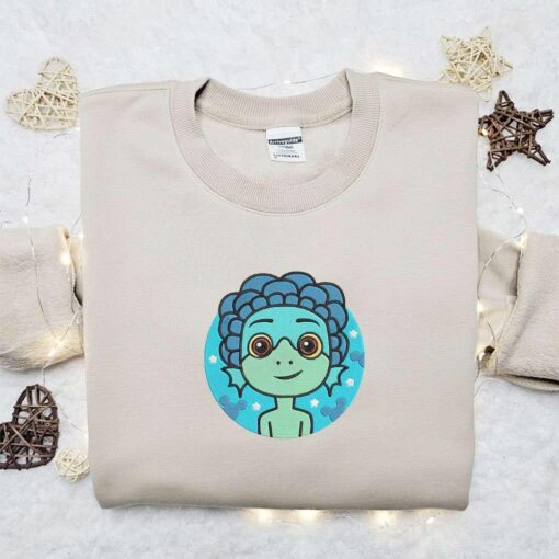 Luca Disney Characters Embroidered Shirt Inspired Movie Best Gift Idea For Family