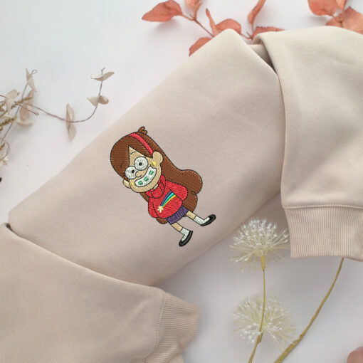 Mabel Pines Embroidery, Disneyland Embroidered Sweatshirt, Movie Disney Inspired, Best Gifts Idea For Him Her
