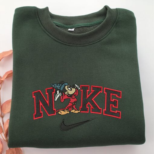 Magic Man Mickey Mouse Embroidery, Disneyland Embroidered Sweatshirt, Movie Disney Inspired, Best Gifts Idea For Him Her - Image 3