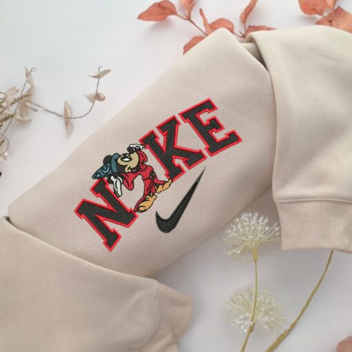 Magic Man Mickey Mouse Embroidery, Disneyland Embroidered Sweatshirt, Movie Disney Inspired, Best Gifts Idea For Him Her