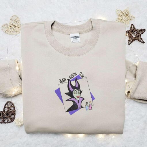 Maleficent Bad Witch Club Disney Villains Embroidered Shirt Best Gift Ideas For Family
