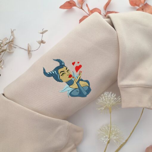 Maleficent Nike Embroidered Sweatshirt, Nike Movie Inspired, Best Gifts Idea For Him Her