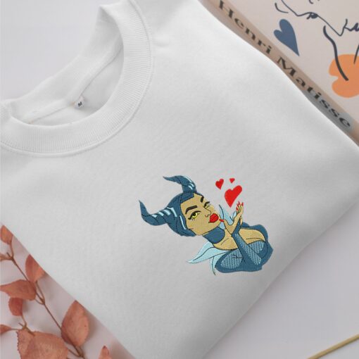 Maleficent Nike Embroidered Sweatshirt, Nike Movie Inspired, Best Gifts Idea For Him Her - Image 2