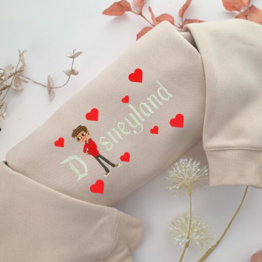 Marco Diaz Disneyland Embroidery, Disneyland Embroidered Sweatshirt, Movie Disney Inspired, Best Gifts Idea For Him Her