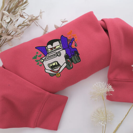 Mater Vampire Embroidery, Disneyland Embroidered Sweatshirt, Movie Disney Inspired, Best Gifts Idea For Him Her - Image 4