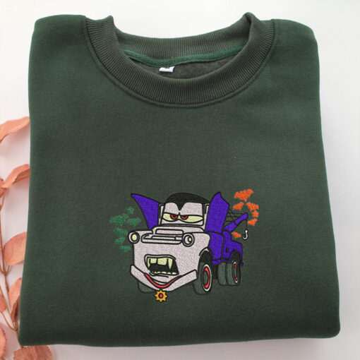 Mater Vampire Embroidery, Disneyland Embroidered Sweatshirt, Movie Disney Inspired, Best Gifts Idea For Him Her - Image 3