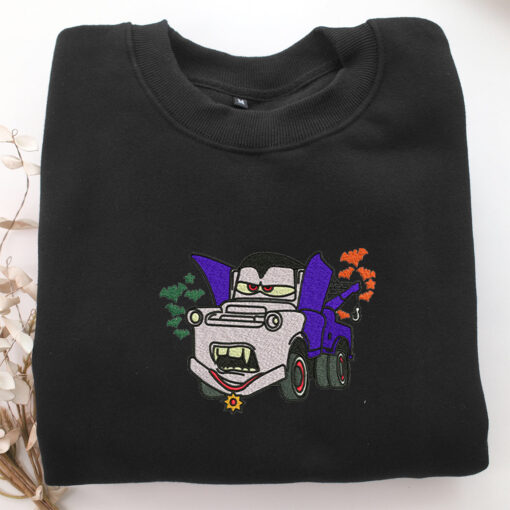 Mater Vampire Embroidery, Disneyland Embroidered Sweatshirt, Movie Disney Inspired, Best Gifts Idea For Him Her - Image 5