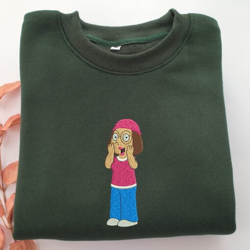 Meg Griffin Embroidery, Disneyland Embroidered Sweatshirt, Movie Disney Inspired, Best Gifts Idea For Him Her - Image 3