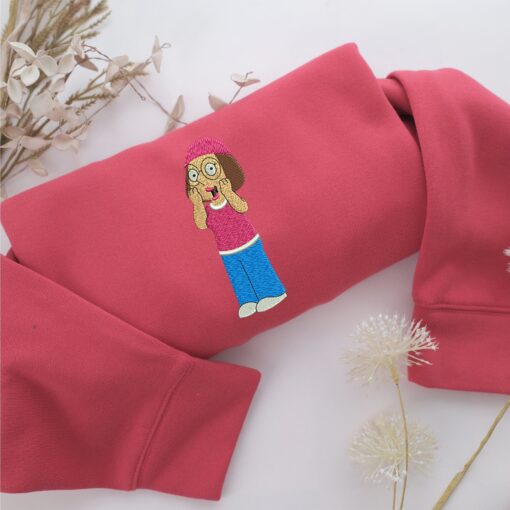 Meg Griffin Embroidery, Disneyland Embroidered Sweatshirt, Movie Disney Inspired, Best Gifts Idea For Him Her - Image 4