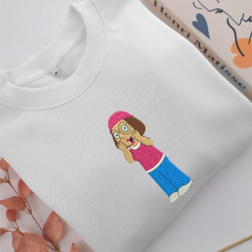 Meg Griffin Embroidery, Disneyland Embroidered Sweatshirt, Movie Disney Inspired, Best Gifts Idea For Him Her - Image 2