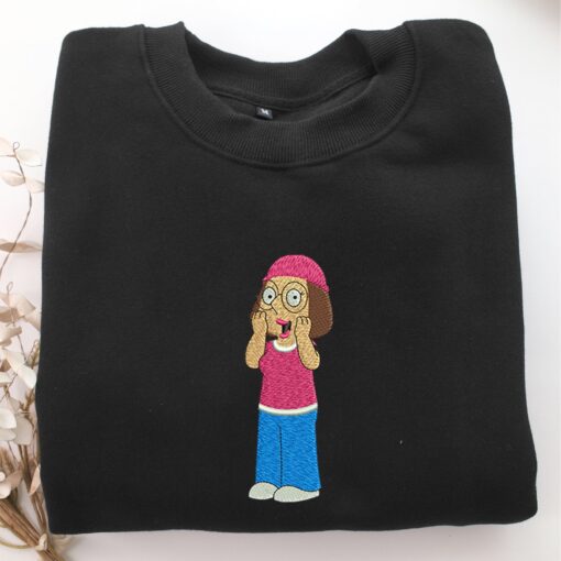 Meg Griffin Embroidery, Disneyland Embroidered Sweatshirt, Movie Disney Inspired, Best Gifts Idea For Him Her - Image 5