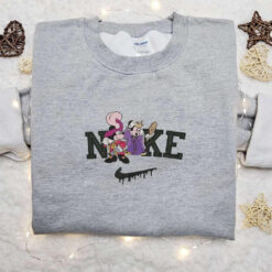 Mickey and Minnie Mouse Masquerade x Nike Embroidered Sweatshirt Halloween Embroidered Shirt Best Halloween Gift Ideas