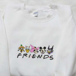 Mickey Cosplay Team Halloween Embroidered Shirt Best Gifts for Family