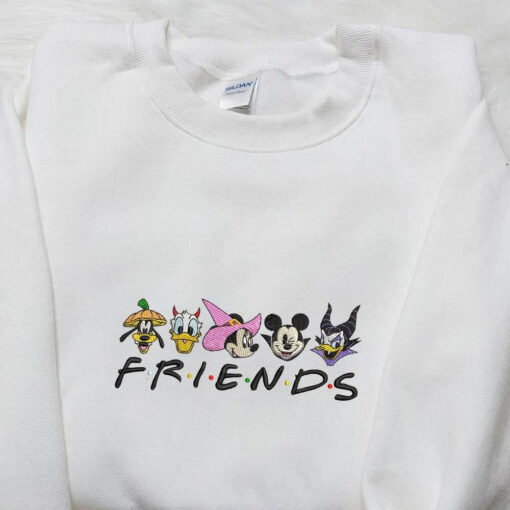 Mickey Cosplay Team Halloween Embroidered Shirt Best Gifts for Family