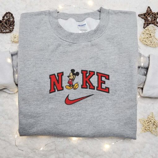 Mickey Disney Characters Embroidered Shirt, Inspired Movie Best Gift Idea For Family