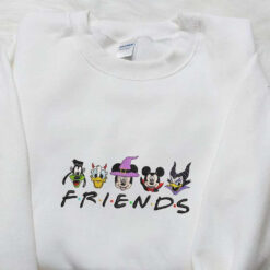 Mickey Gang Friends Halloween Embroidered Shirt Best Gifts for Family