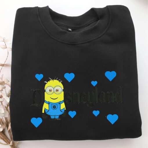Minions Disneyland Embroidery, Disneyland Embroidered Sweatshirt, Movie Disney Inspired, Best Gifts Idea For Him Her - Image 5