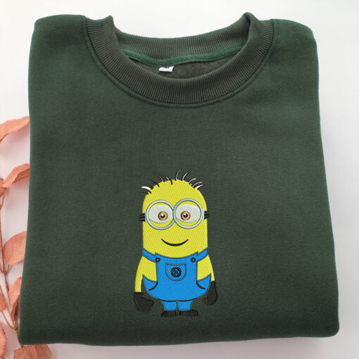 Minions Embroidery, Disneyland Embroidered Sweatshirt, Movie Disney Inspired, Best Gifts Idea For Him Her - Image 3