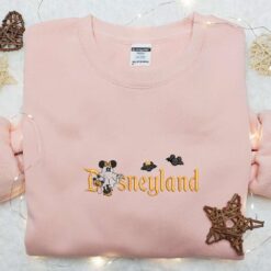 Minnie Boo Ghost Disneyland Halloween Embroidered Shirt Best Gifts for Family