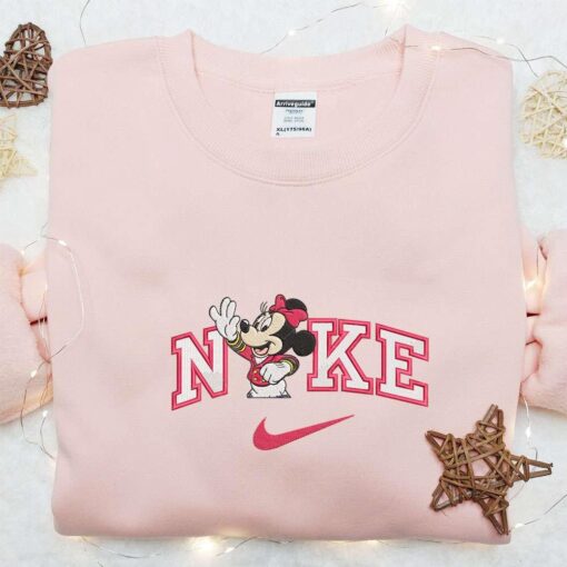 Minnie Cruise Trip x Nike Embroidered Shirt Disney Characters Embroidered Shirt Cartoon Embroidered Hoodie 1