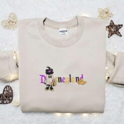 Minnie Ghost Costume Disneyland Halloween Embroidered Shirt Best Gifts for Family