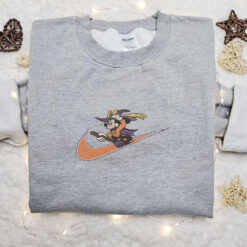 Minnie Mouse Witch x Nike Embroidered Sweatshirt Walt Disney Characters Embroidered Shirt Best Halloween Gift Ideas
