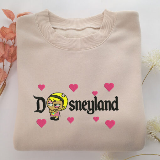 Mnady Disneyland Embroidery, Disneyland Embroidered Sweatshirt, Movie Disney Inspired, Best Gifts Idea For Him Her