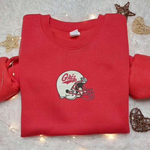 Montana Grizzlies Helmet Embroidered Shirt NCAA Sports Embroidered Hoodie Best Gift Idea