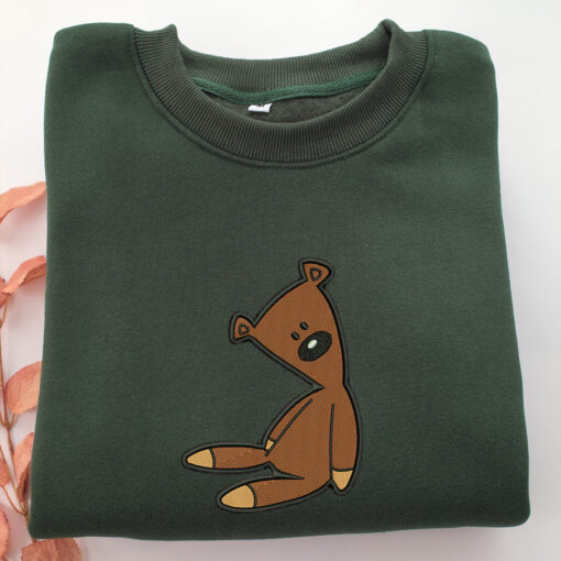 Mr Bean Teddy Embroidery, Disneyland Embroidered Sweatshirt, Movie Disney Inspired, Best Gifts Idea For Him Her - Image 3