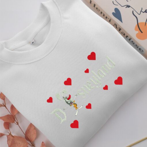 Mr Whiskers Disneyland Embroidery, Disneyland Embroidered Sweatshirt, Movie Disney Inspired, Best Gifts Idea For Him Her - Image 2