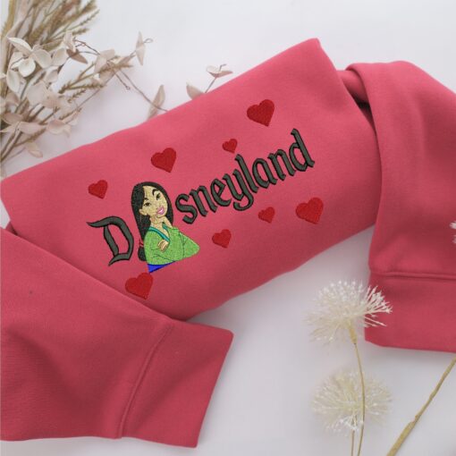 Mulan Disneyland Embroidery, Disneyland Embroidered Sweatshirt, Movie Disney Inspired, Best Gifts Idea For Him Her - Image 4