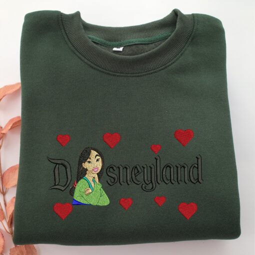 Mulan Disneyland Embroidery, Disneyland Embroidered Sweatshirt, Movie Disney Inspired, Best Gifts Idea For Him Her - Image 3