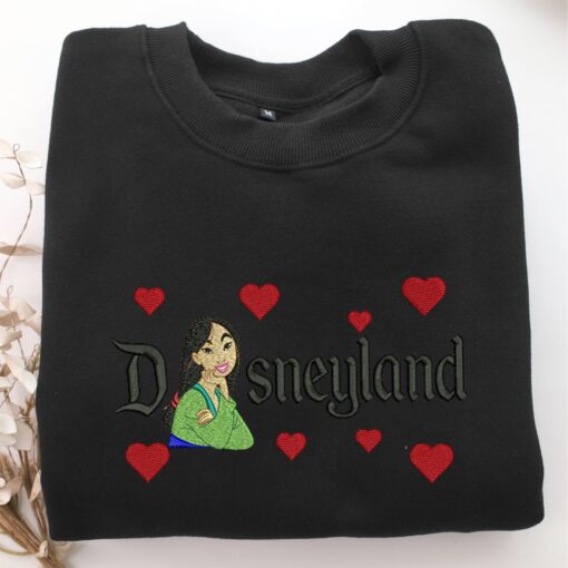 Mulan Disneyland Embroidery, Disneyland Embroidered Sweatshirt, Movie Disney Inspired, Best Gifts Idea For Him Her - Image 5