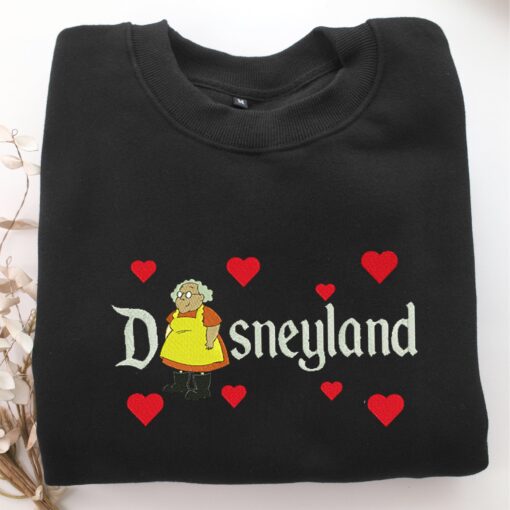 Muriel Disneyland Embroidery, Disneyland Embroidered Sweatshirt, Movie Disney Inspired, Best Gifts Idea For Him Her - Image 5