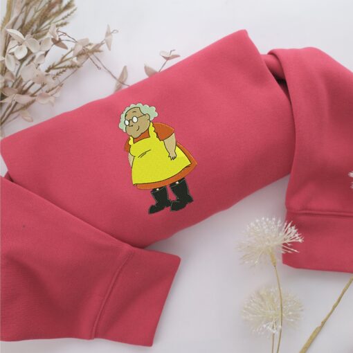 Muriel Embroidery, Disneyland Embroidered Sweatshirt, Movie Disney Inspired, Best Gifts Idea For Him Her - Image 4