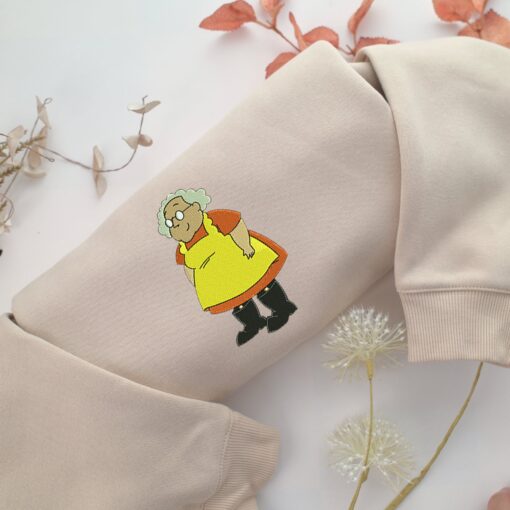 Muriel Embroidery, Disneyland Embroidered Sweatshirt, Movie Disney Inspired, Best Gifts Idea For Him Her