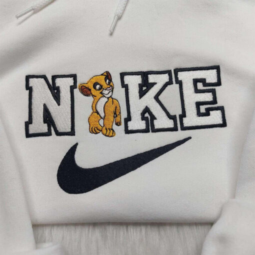 Nala Nike Embroidered Shirt Lion King Embroidered Shirt Disney Anniversary Shirts