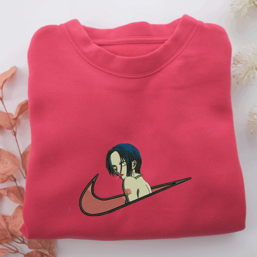 Nana Osaki Swoosh Nike Embroidered Sweatshirt, Nike Movie Inspired, Best Gifts Idea For Him Her - Image 5
