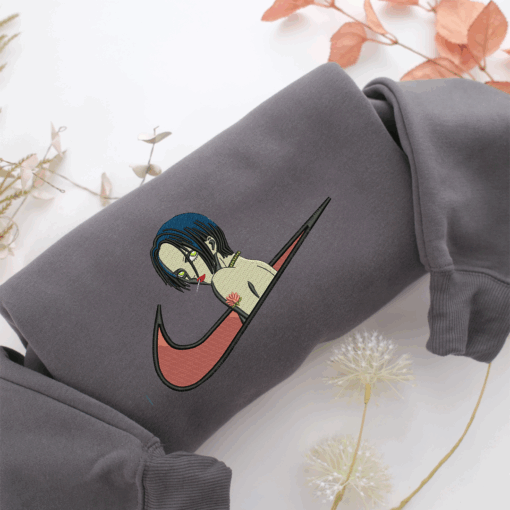 Nana Osaki Swoosh Nike Embroidered Sweatshirt, Nike Movie Inspired, Best Gifts Idea For Him Her - Image 4