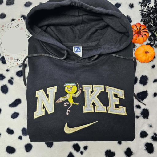 Nico Rio Cartoon Characters Embroidered Shirt
