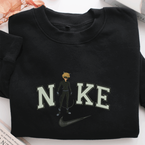 Nike Adrien Agreste Full Nike Embroidered Sweatshirt, Nike Movie Inspired, Best Gifts Idea For Him Her - Image 2