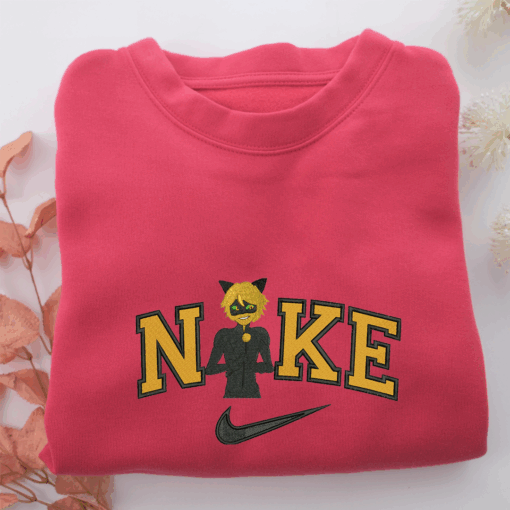 Nike Adrien Agreste Nike Embroidered Sweatshirt, Nike Movie Inspired, Best Gifts Idea For Him Her - Image 5