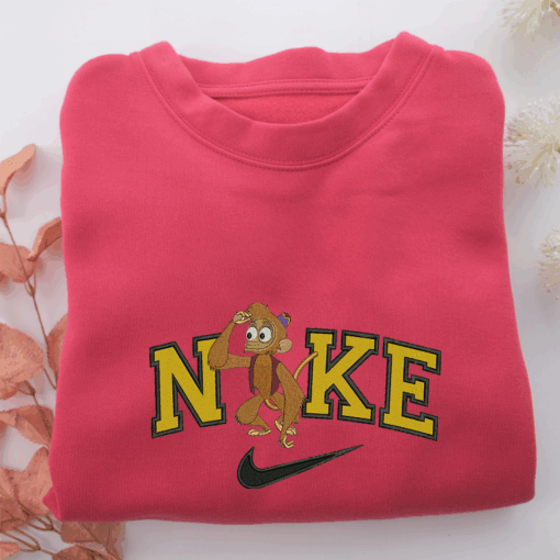 Nike Aladdin Abu Nike Embroidered Sweatshirt, Nike Movie Inspired, Best Gifts Idea For Him Her - Image 5
