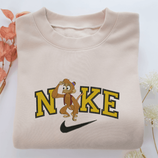 Nike Aladdin Abu Nike Embroidered Sweatshirt, Nike Movie Inspired, Best Gifts Idea For Him Her