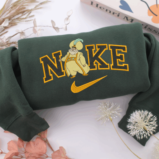 Nike Aladdin Sultan Nike Embroidered Sweatshirt, Nike Movie Inspired, Best Gifts Idea For Him Her - Image 3